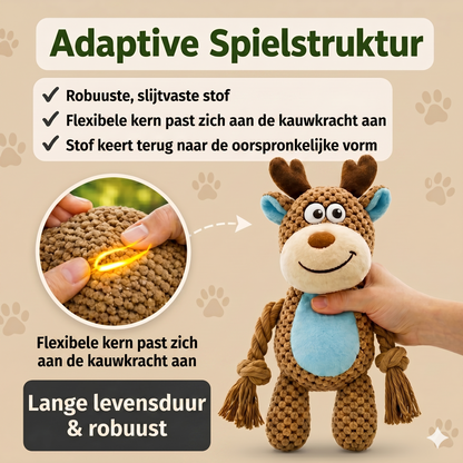 SpeelTrek™ KnuffelTouw – Het Ultieme Speelmaatje voor Jouw Hond