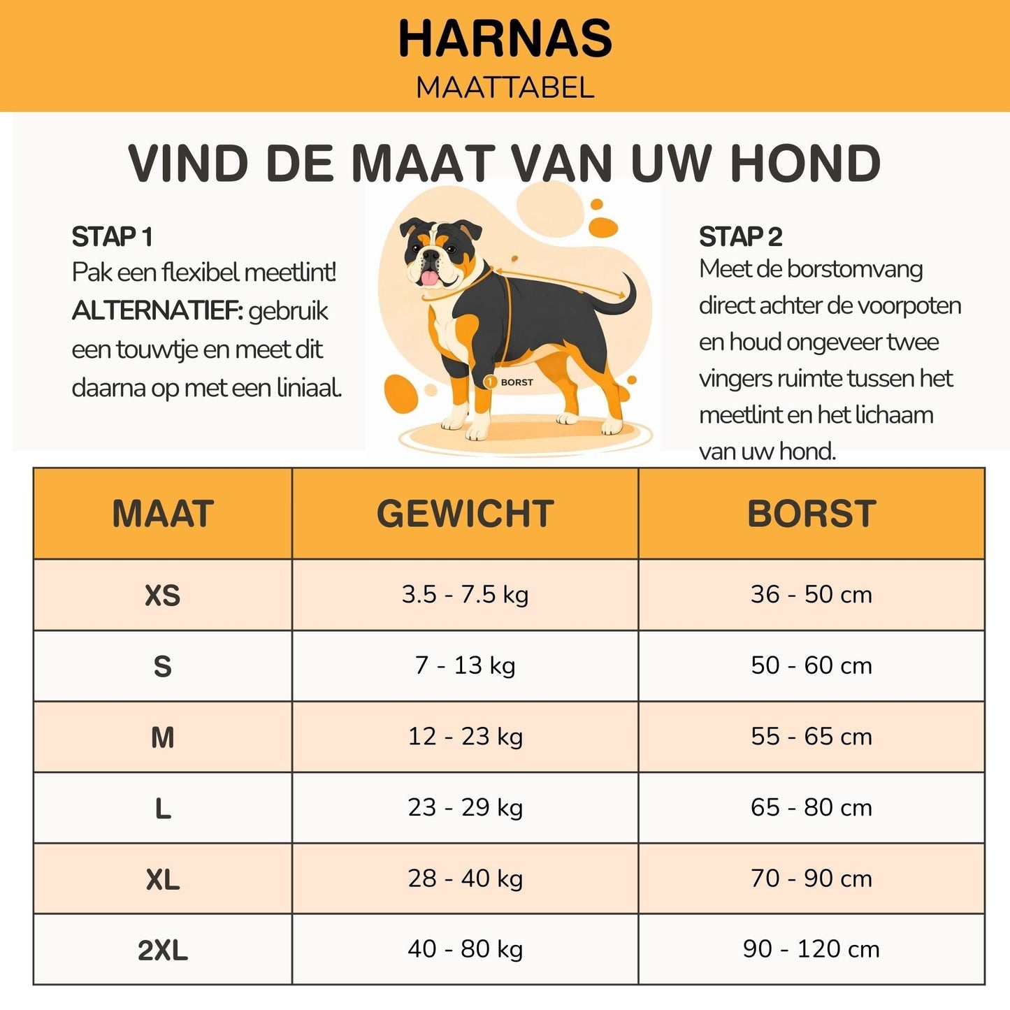 Gepersonaliseerd Hondentuigje